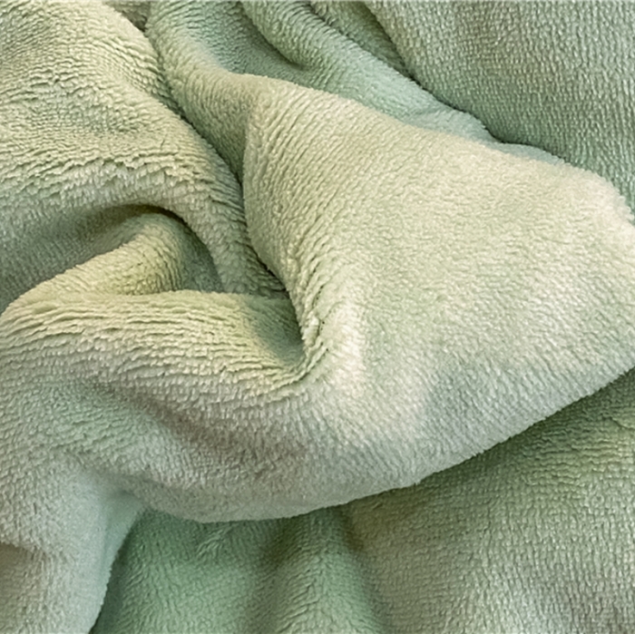 91家纺网 家纺一手货源 找家纺 棉眠 2021新款纯色拼卡通牛奶绒四件套 森林奇遇-绿