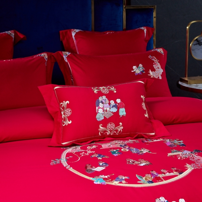 91家纺网 家纺一手货源 找家纺 （总）高大尚 2021新款长绒棉系列 喜乐年华