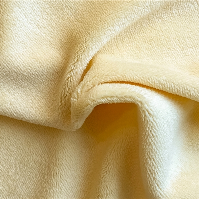 91家纺网 家纺一手货源 找家纺 棉眠 2021新款秋冬纯色牛奶绒四件套 小鸡黄+奶咖