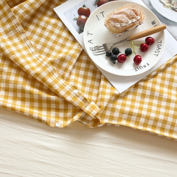 91家纺网 家纺一手货源 找家纺 安莱生活 2021新款全棉水洗棉色织睡袋 小黄格