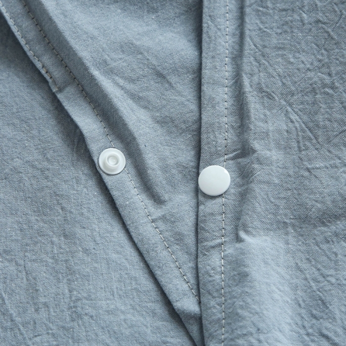 91家纺网 家纺一手货源 找家纺 安莱生活 2021新款全棉水洗棉色织睡袋 浅蓝