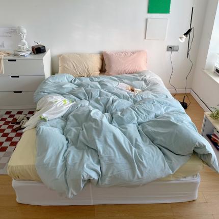 91家纺网 家纺一手货源 找家纺 （总）例外Home2021新款天鹅绒四件套混搭系列四件套