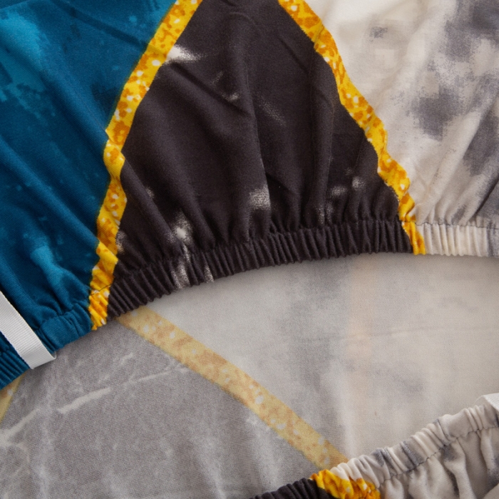 91家纺网 家纺一手货源 找家纺 兴妮雅家纺2021新款印花胖椅子套 乐享生活-宝石蓝