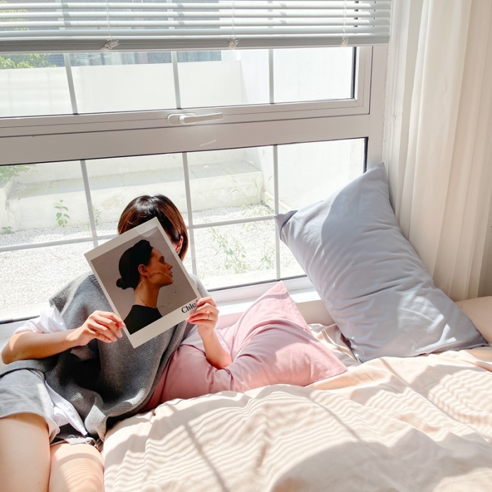 91家纺网 家纺一手货源 找家纺 时年家纺2021新款全棉磨毛纯色混搭四件套 奶酪蜜糖