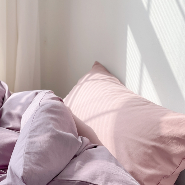 91家纺网 家纺一手货源 找家纺 时年家纺2021新款全棉磨毛纯色混搭四件套 葡萄波波