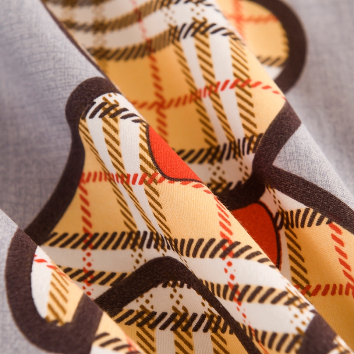 91家纺网 家纺一手货源 找家纺 赫然130g生态长绒棉贡棉植物羊绒加厚斜纹磨毛四件套潮玩小熊