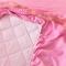 91家纺网 家纺一手货源 找家纺 花样年华  2024新款韩式夹棉单床裙 优雅-粉色
