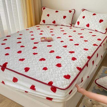 91家纺网 家纺一手货源 找家纺 （总）预言家纺 2023新款牛奶绒夹棉床笠