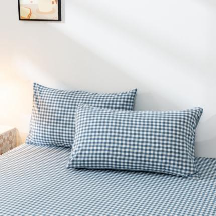 （总）ab家纺 2021新款全棉水洗棉单品枕套