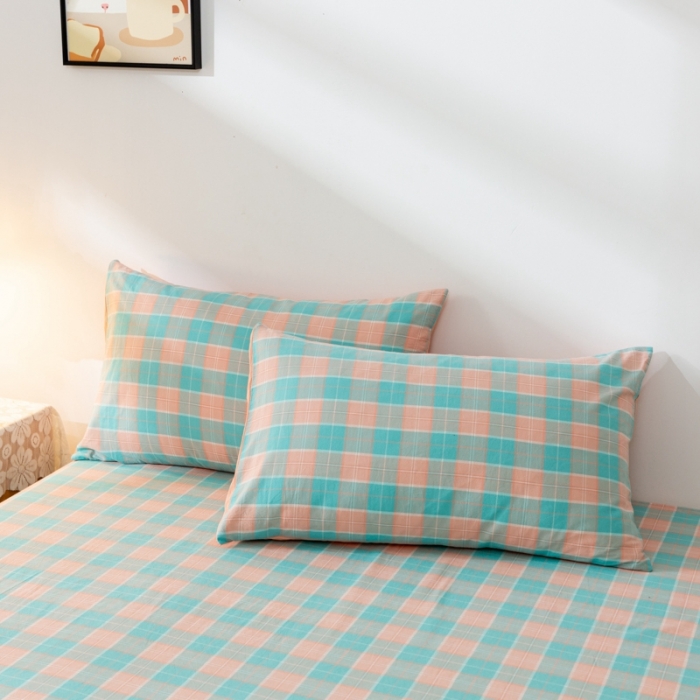 91家纺网 家纺一手货源 找家纺 （总）ab家纺 2021新款全棉水洗棉单品枕套