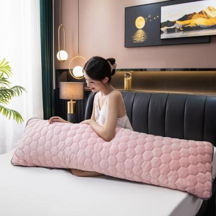 91家纺网 家纺一手货源 找家纺 总 22新款直播牛奶绒双人枕套加长枕芯套珊瑚绒长枕套情侣枕套