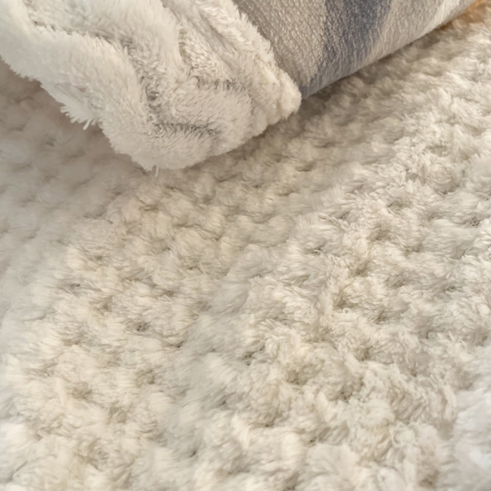 91家纺网 家纺一手货源 找家纺 慕尚 2022新款牛奶绒贝贝绒三层加厚毛毯 波西米亚