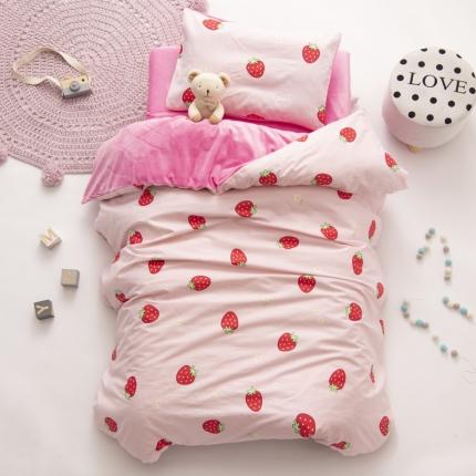 91家纺网 家纺一手货源 找家纺 （总）鱼宝 2021新款棉加绒幼儿园多件套