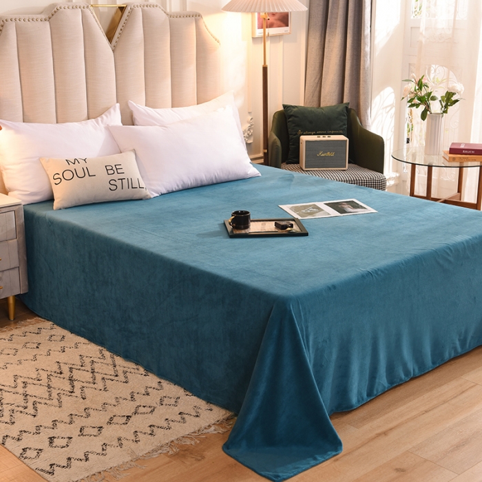 91家纺网 家纺一手货源 找家纺 （总）甜之梦 2025新款毛巾绣牛奶绒单床单