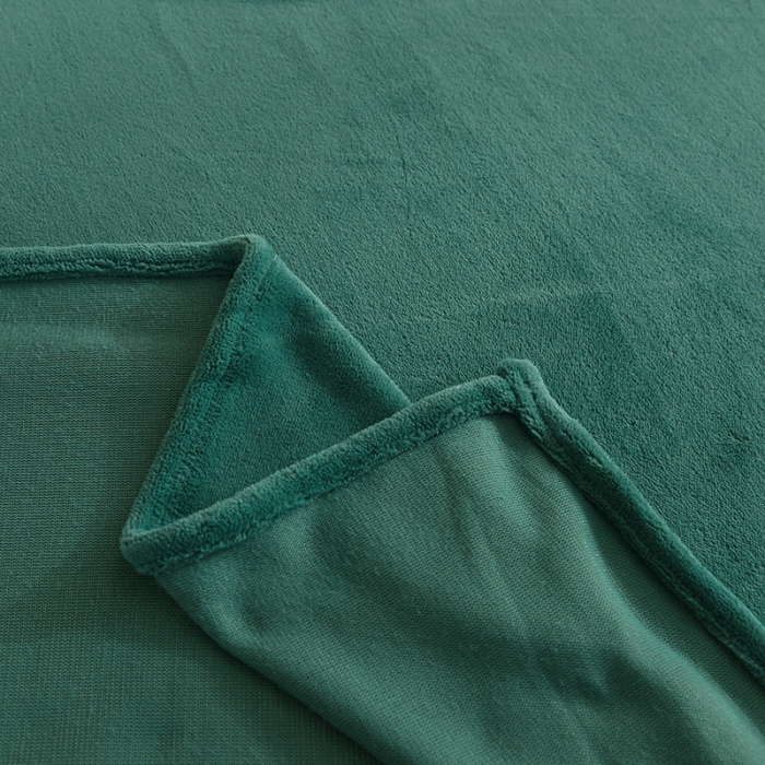 91家纺网 家纺一手货源 找家纺 甜之梦 2025新款毛巾绣牛奶绒单床单 乖乖龙墨绿