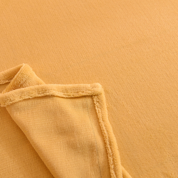 91家纺网 家纺一手货源 找家纺 甜之梦 2025新款毛巾绣牛奶绒单床单 小熊宝可梦嫩黄