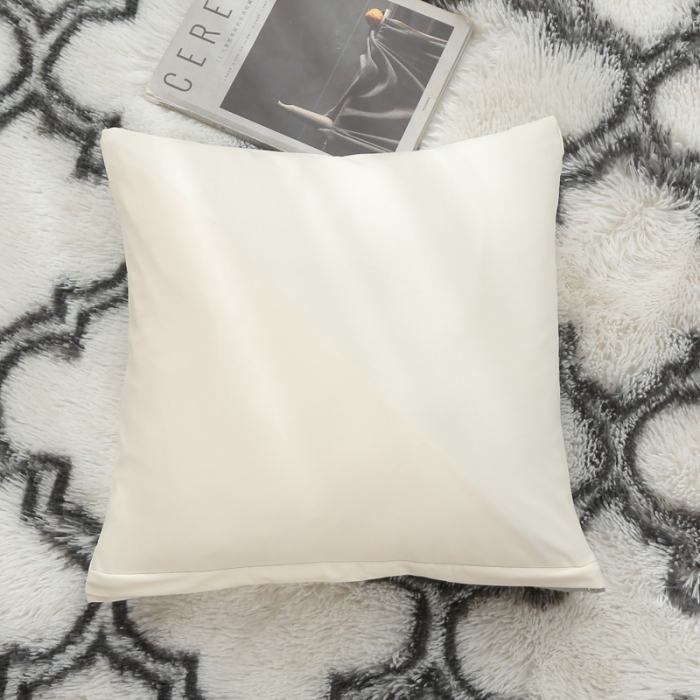 91家纺网 家纺一手货源 找家纺 兴妮雅家纺2021新款拼色皮沙发笠 米色加黄色加嫩绿