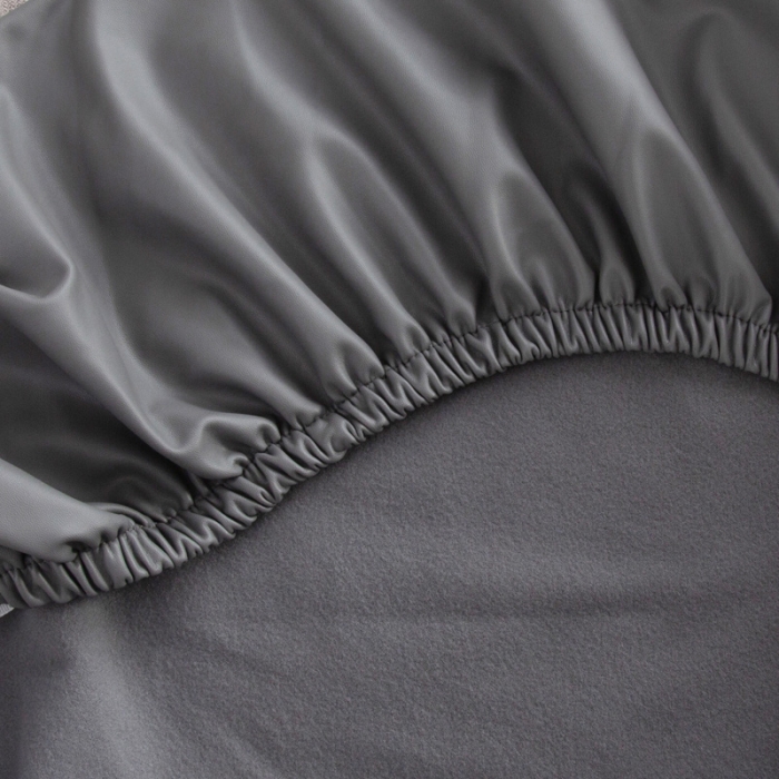 91家纺网 家纺一手货源 找家纺 兴妮雅家纺2021新款拼色皮沙发笠 深灰加黄色加嫩绿