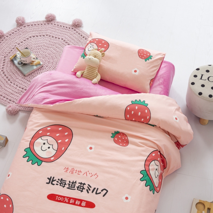 91家纺网 家纺一手货源 找家纺 （总）鱼宝 2021新款棉加绒幼儿园多件套