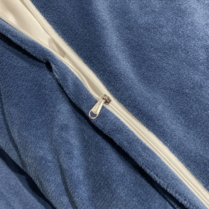 91家纺网 家纺一手货源 找家纺 眠帛 2021新款牛奶绒印花宽边拼角四件套 麦格蕾