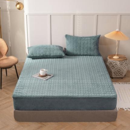 91家纺网 家纺一手货源 找家纺 (总）小米笠 2021新款牛奶绒夹棉床笠