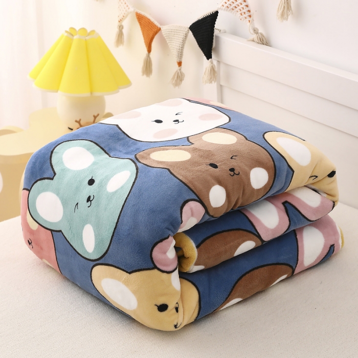 91家纺网 家纺一手货源 找家纺 （总）鱼宝 2021新款小版牛奶绒婴童多件套