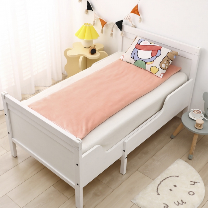 91家纺网 家纺一手货源 找家纺 鱼宝 2021新款小版牛奶绒婴童多件套 快乐女孩