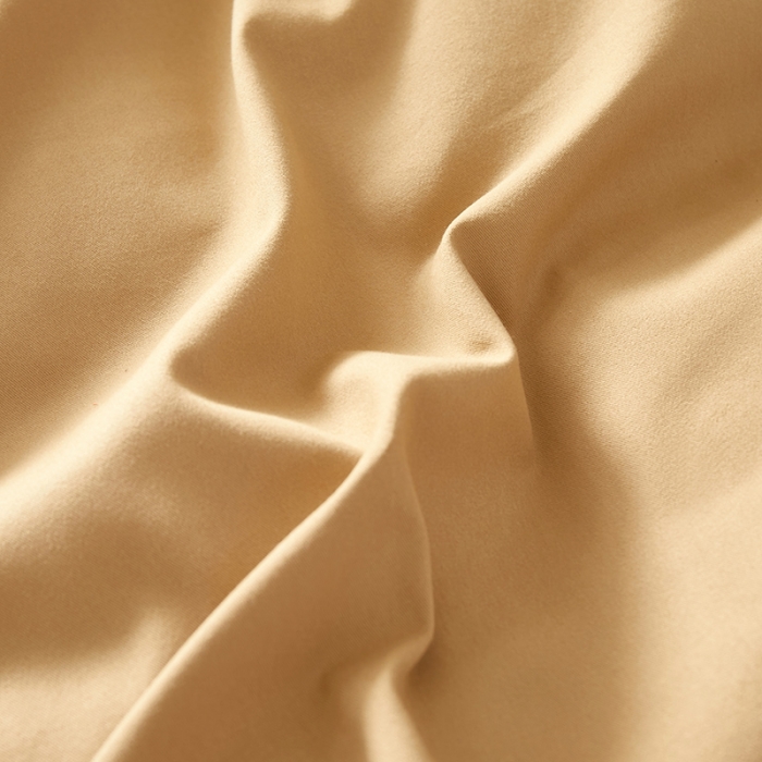 91家纺网 家纺一手货源 找家纺 寝柔 2021新款秋冬加厚纯色纯棉全棉磨毛被套单件 卡其