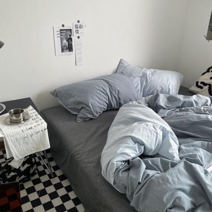 91家纺网 家纺一手货源 找家纺 （总）恋恋三季  2024新款秋冬色织水洗四件套绅士系列