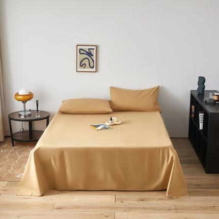 91家纺网 家纺一手货源 找家纺 （总）寝柔 2021新款秋冬加厚纯色纯棉全棉磨毛床单单件