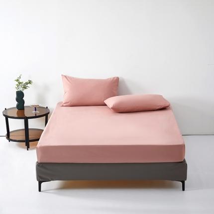 91家纺网 家纺一手货源 找家纺 （总）寝柔2021新款秋冬加厚纯色纯棉全棉磨毛床笠多规格加高