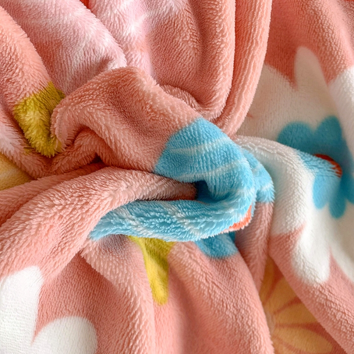 91家纺网 家纺一手货源 找家纺 金爱家 2021新款高克重牛奶绒四件套 蓓蕾粉