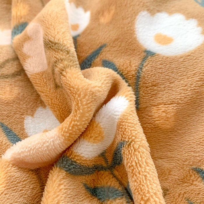 91家纺网 家纺一手货源 找家纺 金爱家 2021新款高克重牛奶绒四件套 花间物语