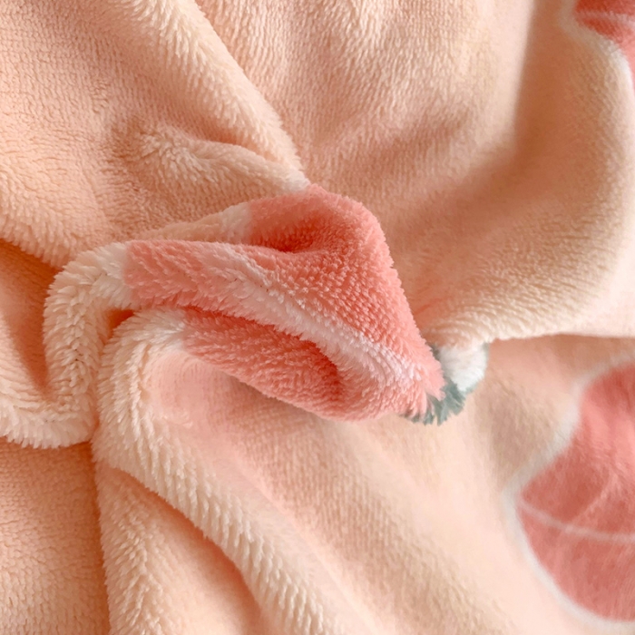 91家纺网 家纺一手货源 找家纺 金爱家 2021新款高克重牛奶绒四件套 蜜桃