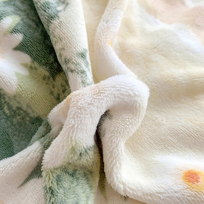 91家纺网 家纺一手货源 找家纺 金爱家 2021新款高克重牛奶绒四件套 诗情花意