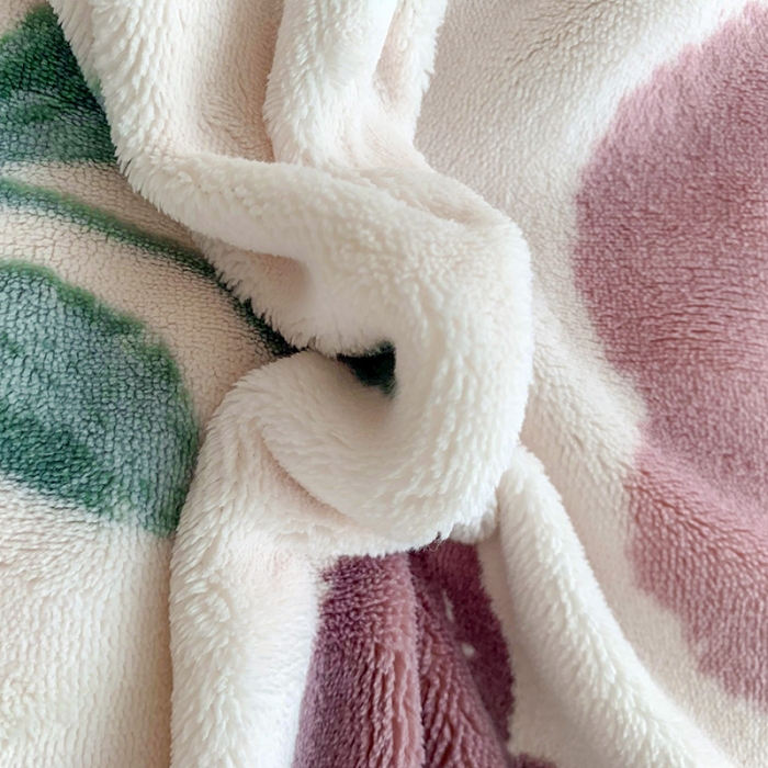 91家纺网 家纺一手货源 找家纺 金爱家 2021新款高克重牛奶绒四件套 五百花园