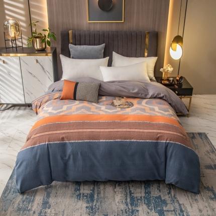 91家纺网 家纺一手货源 找家纺 凯磊 2021新款.加厚磨毛单被套 利兹