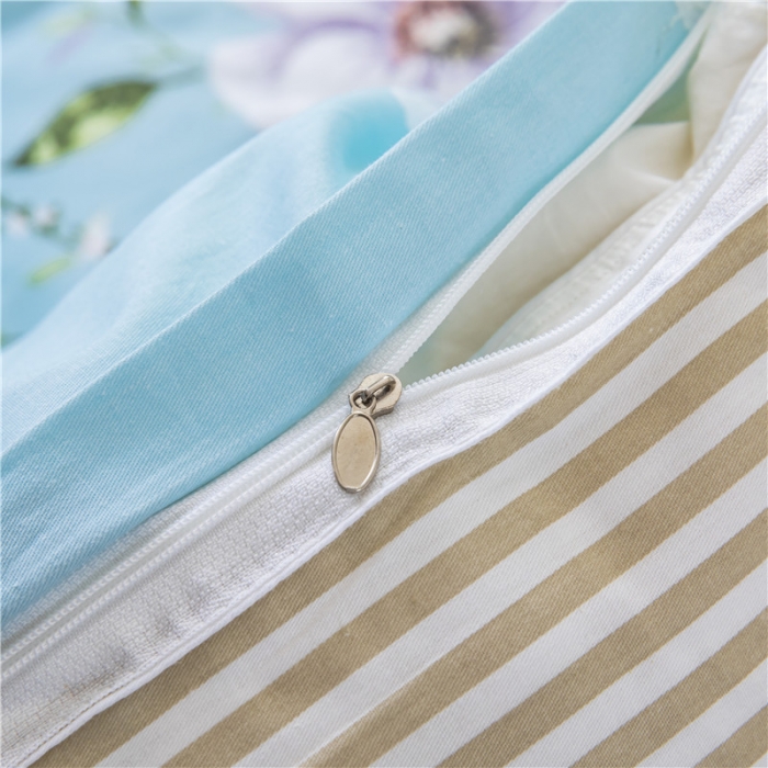 91家纺网 家纺一手货源 找家纺 纽缦 2021新款上下边单层单被套 芬芳兰