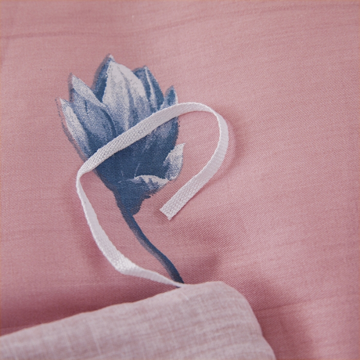 91家纺网 家纺一手货源 找家纺 纽缦 2021新款上下边单层单被套 花丛