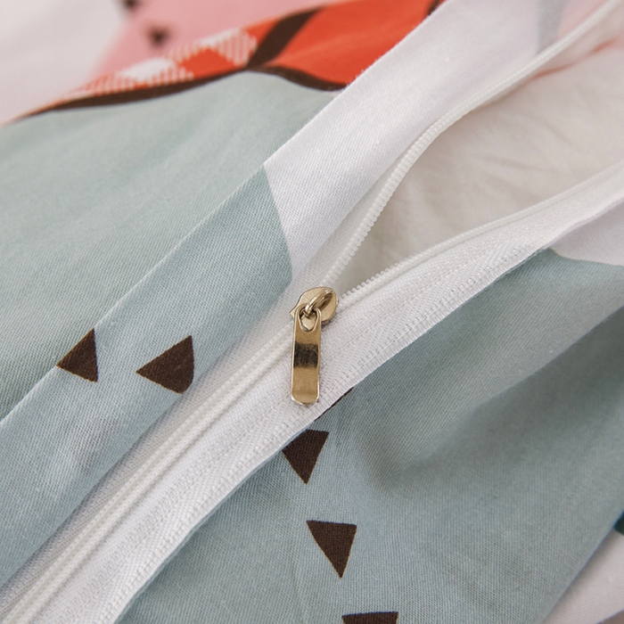 91家纺网 家纺一手货源 找家纺 纽缦 2021新款上下边单层单被套 糖果熊