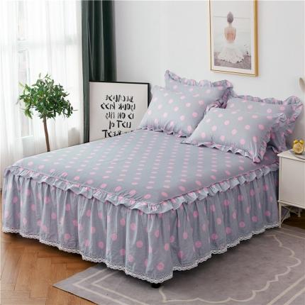 91家纺网 家纺一手货源 找家纺 （总）纽缦 2021新款上下单层床裙