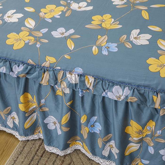 91家纺网 家纺一手货源 找家纺 （总）纽缦 2021新款上下单层床裙