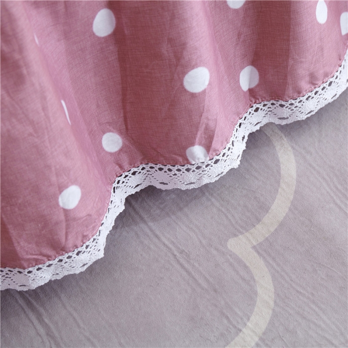 91家纺网 家纺一手货源 找家纺 纽缦 2021新款上下单层床裙 甜点日记