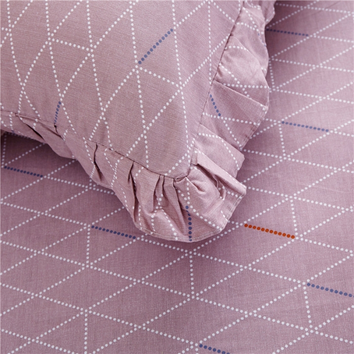 91家纺网 家纺一手货源 找家纺 纽缦 2021新款上下边床裙四件套 菲拉格