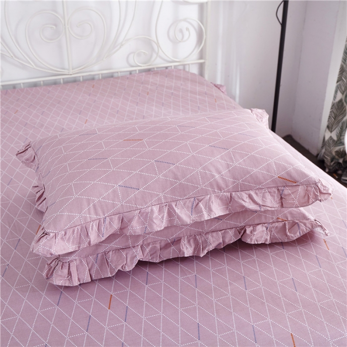 91家纺网 家纺一手货源 找家纺 纽缦 2021新款上下边床裙四件套 菲拉格