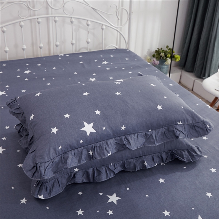 91家纺网 家纺一手货源 找家纺 纽缦 2021新款上下边床裙四件套 魔力时代