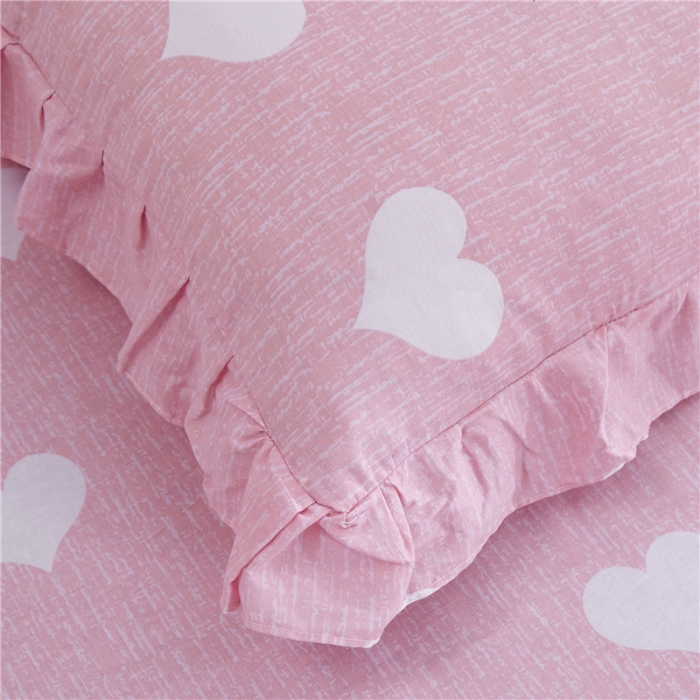 91家纺网 家纺一手货源 找家纺 纽缦 2021新款上下边床裙四件套 清新物语