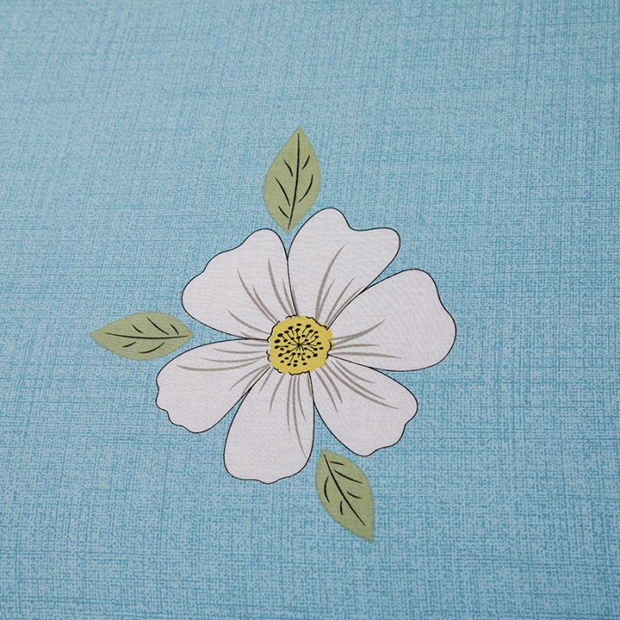 91家纺网 家纺一手货源 找家纺 纽缦 2020新款上下边单件夹棉床裙 花开半夏绿