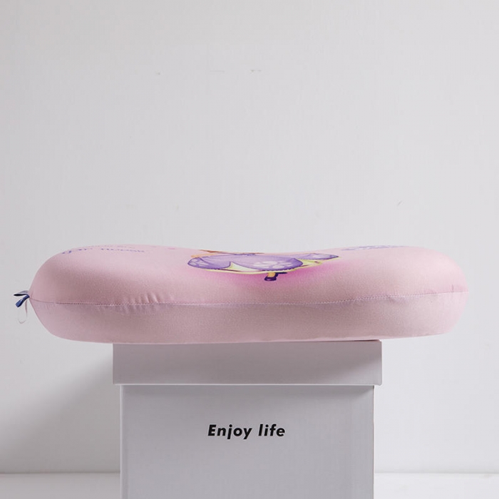 91家纺网 家纺一手货源 找家纺 2024迪士尼太空记忆枕猫肚皮记忆棉枕3555cm索菲娅公主