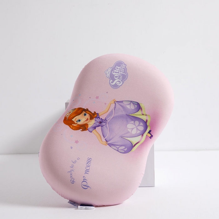 91家纺网 家纺一手货源 找家纺 2024迪士尼太空记忆枕猫肚皮记忆棉枕3555cm索菲娅公主